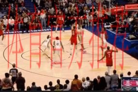 申京三分线外精准长传,助攻阿门底线空切双手空接暴扣 申京三分线外精准长传,助攻阿门底线空切双手空接暴扣